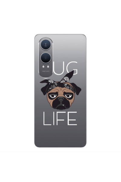 Other Oneplus Nord Ce 4 lite Pug Life Transparent Silicone TPU Θήκη