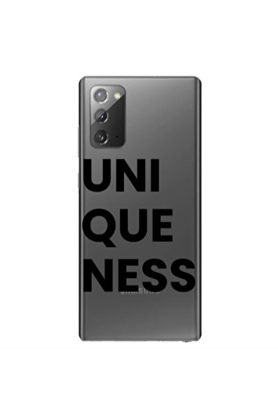 Other Samsung Note 20 Uni Que Nesss Transparent Silicone TPU Θήκη