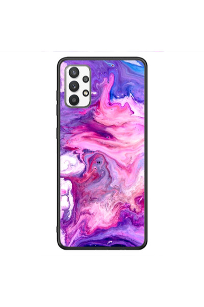 Other Samsung A13 4G Marble art Black Glossy Θήκη