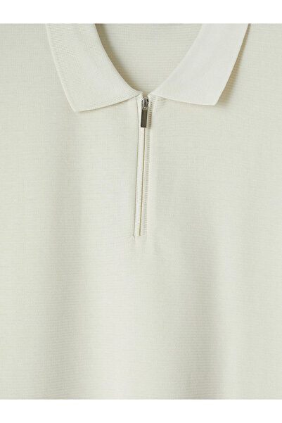 LC Waikiki Gray Polo Neck Men's T-Shirt