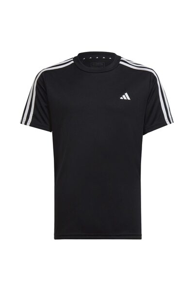 adidas KidsTrain Βασικά Είδη Κοντομάνικο Μπλουζάκι με 3 Ρίγες 140