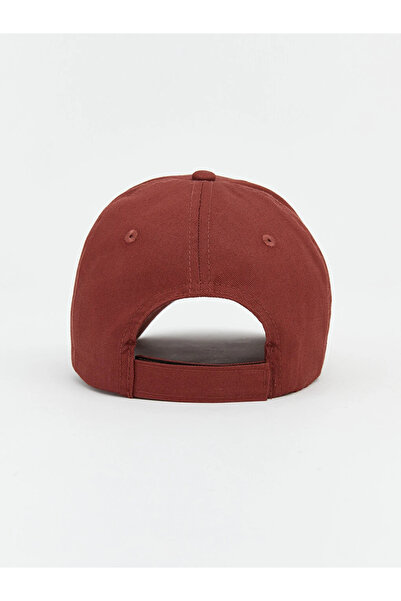LC Waikiki Brown La Embroidered Men's Cap Hat