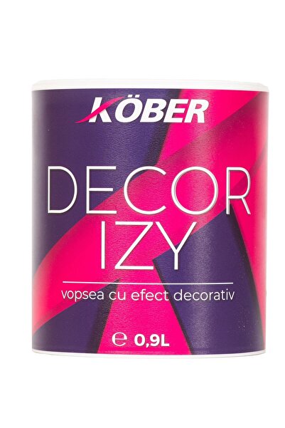 Kober Vopsea decorativă DECOR IZY, 0.9L, gri perlat / V8770GPE4S-P0.9L