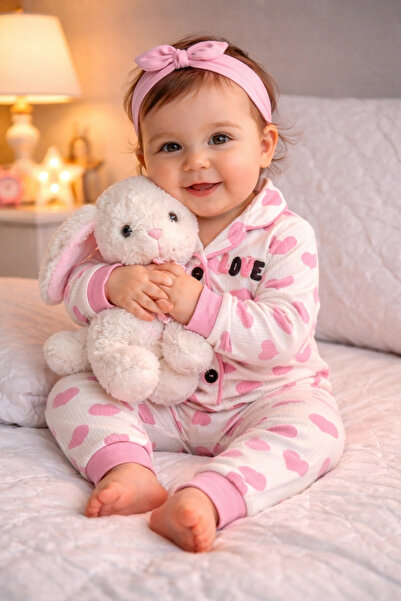 bebekyol Love Kız Çocuk Pijama