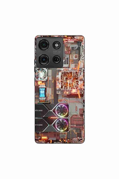 OEM Husa compatibila cu Motorola Moto G75 Silicon Gel Tpu Model Motherboard