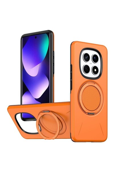 sscase Premium MagSafe Σκληρή Θήκη με Δαχτυλίδι Orange (Xiaomi Redmi Note 15 ...
