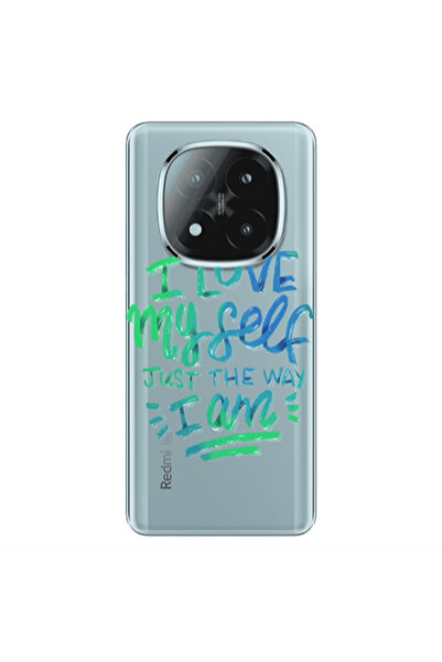 Other Xiaomi Redmi Note 14 Pro + 5g I Love My self Transparent Silicone TPU Θήκη