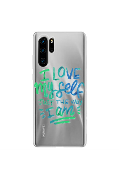 Other Huawei P30 Pro I Love My self Transparent Silicone TPU Θήκη