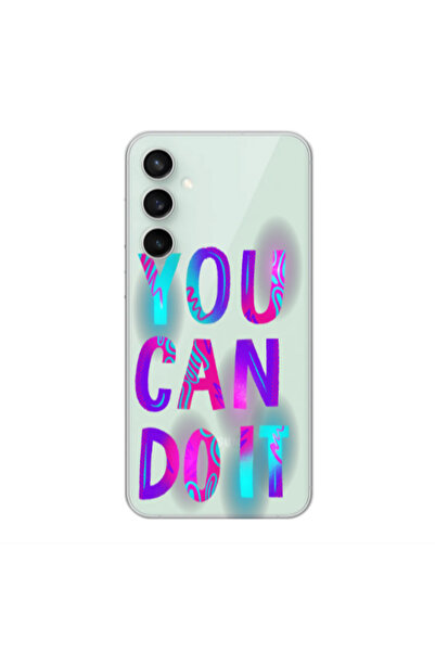 Other Samsung S24 Plus You Can Doit Transparent Silicone TPU Θήκη