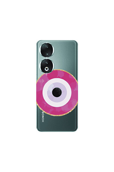Other Honor 90 5G Evil eye bead 2 Transparent Silicone TPU Θήκη