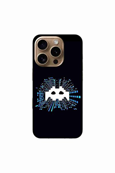 OEM Case compatible with Apple iPhone 16 Pro Silicone Gel Tpu Model Sky Invaders