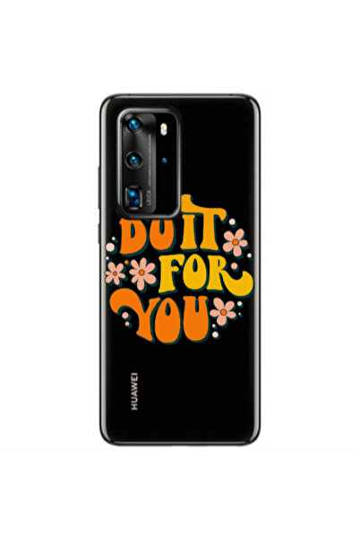 Other Huawei P40 Pro Do it For You Transparent Silicone TPU Θήκη