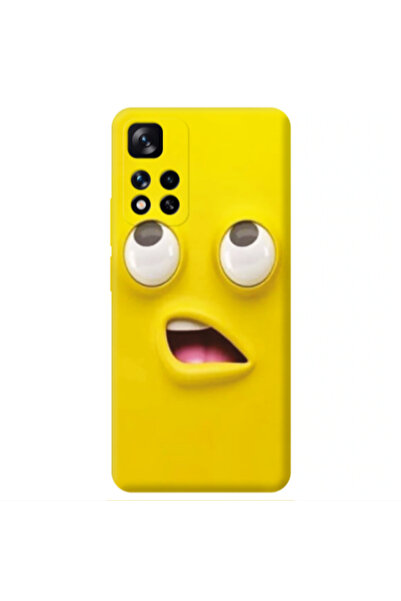 Other Xiaomi Redmi Note 11 Pro 5G Confused face Transparent Silicone TPU Θήκη