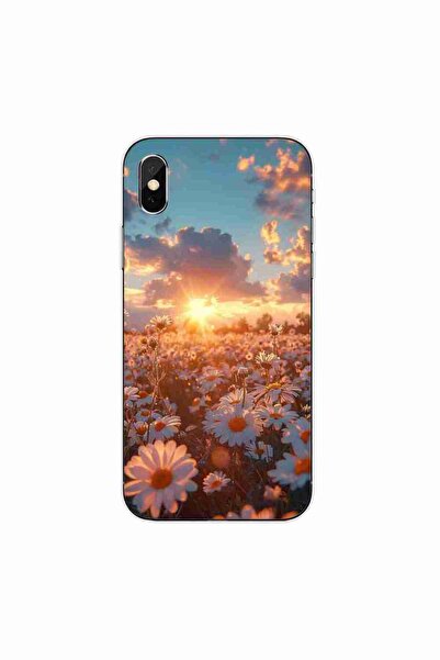 OEM Husa compatibila cu Apple iPhone XS Max Silicon Gel Tpu Model Rasarit cu ...
