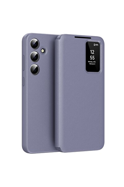 sscase Smart View Window Θήκη Βιβλίο Lavender Grey (Samsung Galaxy S25 FE 5G)