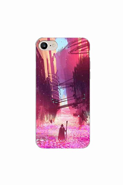 OEM Калъф, съвместим с Apple iPhone 7, iPhone 8, iPhone SE 2020, Силиконов ге...