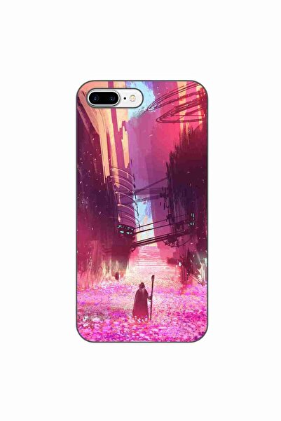 OEM Husa compatibila cu Apple iPhone 7 Plus, 8 Plus Silicon Gel Tpu Model Fan...