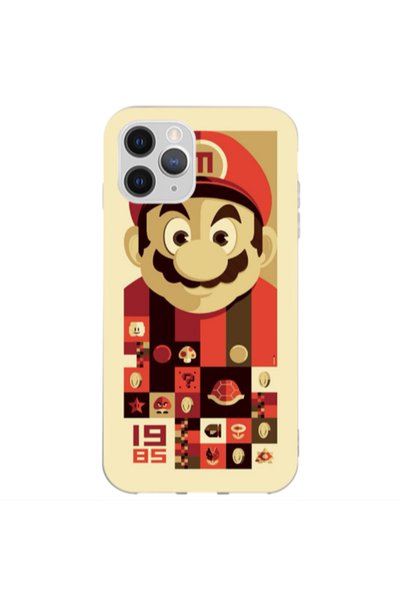 Other Apple iPhone 11 Pro Max Super mario Transparent Silicone TPU Θήκη