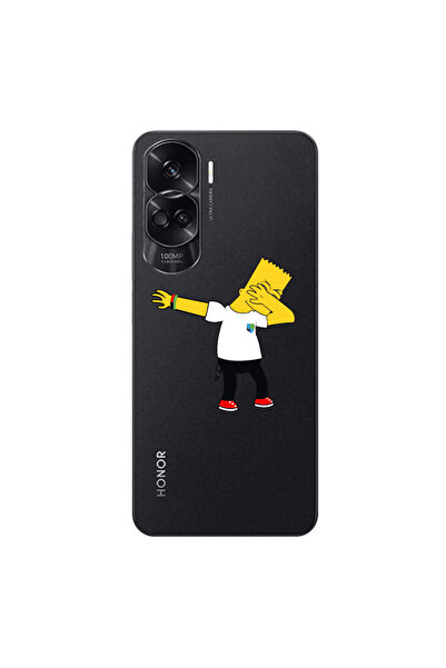 Other Honor 90 Lite 5G Simpsons2 Transparent Silicone TPU Θήκη