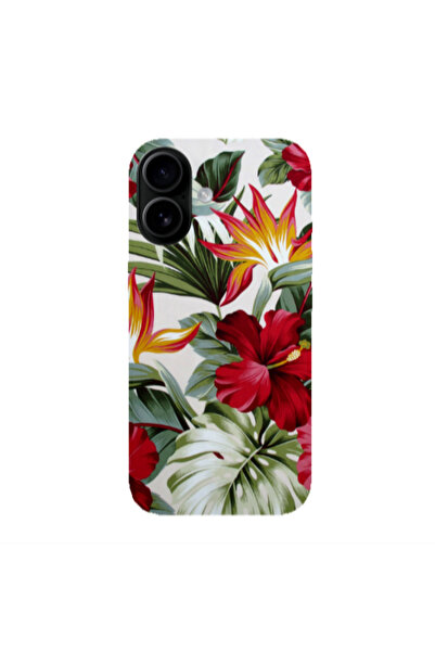 Other Apple Iphone 16 plus laves and flowers Transparent Silicone TPU Θήκη