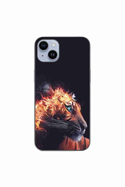 OEM Case compatible with Apple iPhone 14 Plus Silicon Gel Tpu Model Flameborn...
