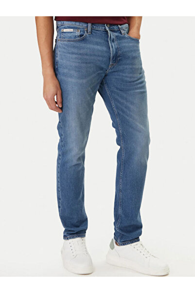 Calvin Klein Jeans Κλασικό Τζιν Κλάιν Μπλου Μπλε (με στενή γραμμή) "