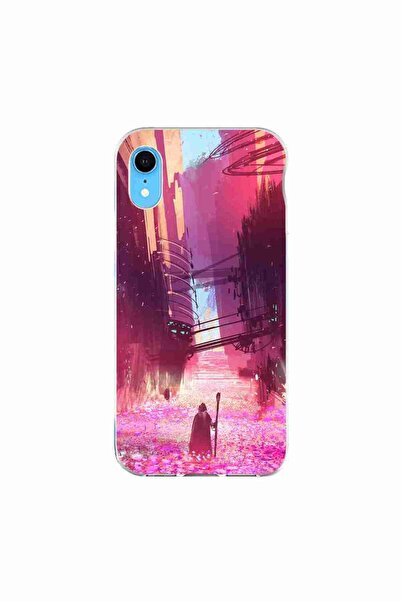 OEM Husa compatibila cu Apple iPhone XR Silicon Gel Tpu Model Fantasy Wizard