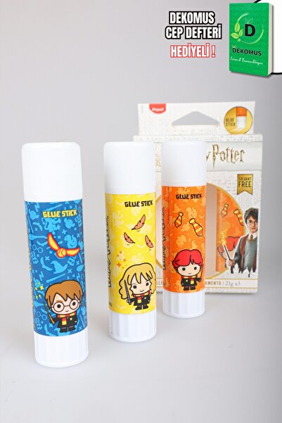 Harry Potter x Dekomus "Wizard Icons Collection" Lisanslı 3'lü Stick Yapıştırıcı