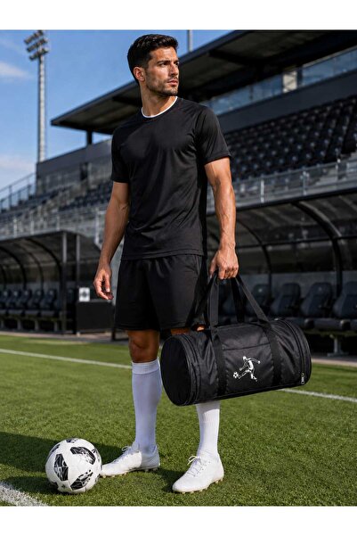 Tk Medium Size Cylinder Sports Fitness Bag with Strap for Women and Men