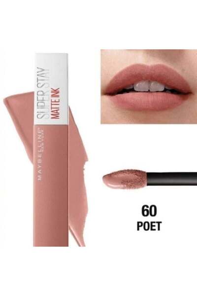 MABY Rouge Liquid Lipstick Super Stay Matte Ink - 60 Baeutiful