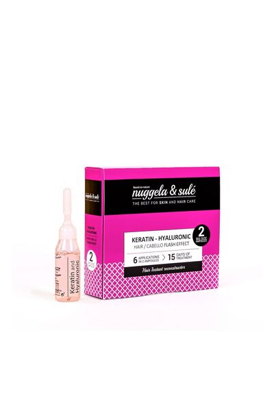Nuggela & Sulé Set Duo Keratină Hialuronică Balsam de Păr Tratament Reparator...