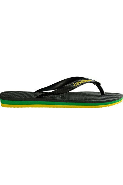 Havaianas Ανδρικές Σαγιονάρες Brasil Layers Μαύρες 39-40