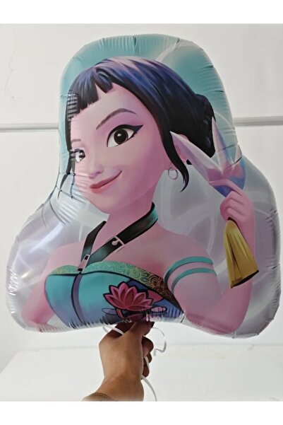 parti show K-POP Demon Hunters Zoey ve Mira Folyo Balon 40 cm