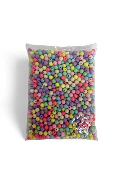 OEM Round Colorful Plastic Beads