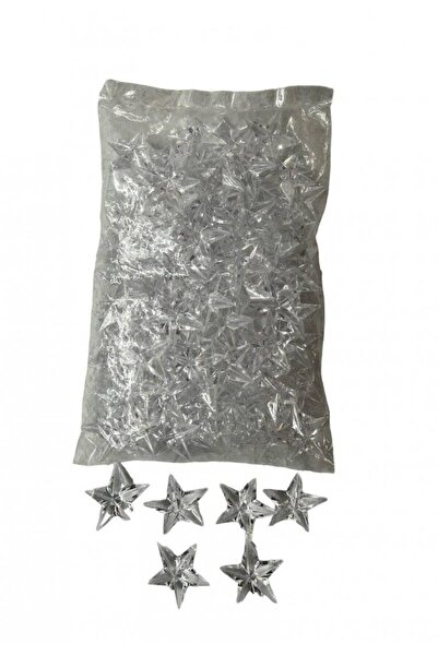 OEM Transparent Plastic Star Decoration Stones