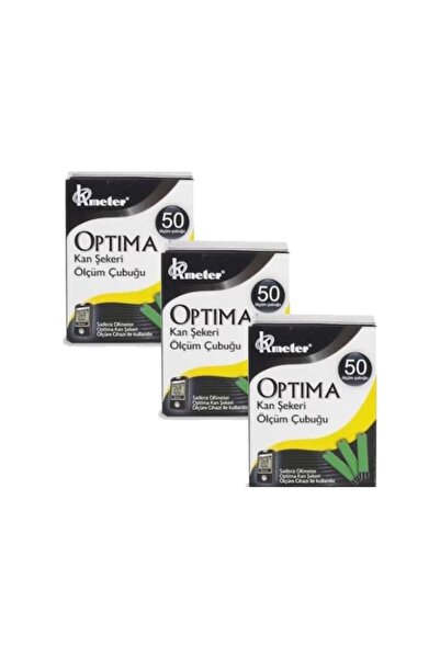 Optima Şeker Ölçüm Stribi 3 Kutu