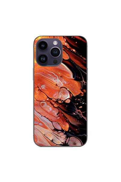 OEM Husa compatibila cu Apple iPhone 15 Pro Max Silicon Gel Tpu Model Abstrac...