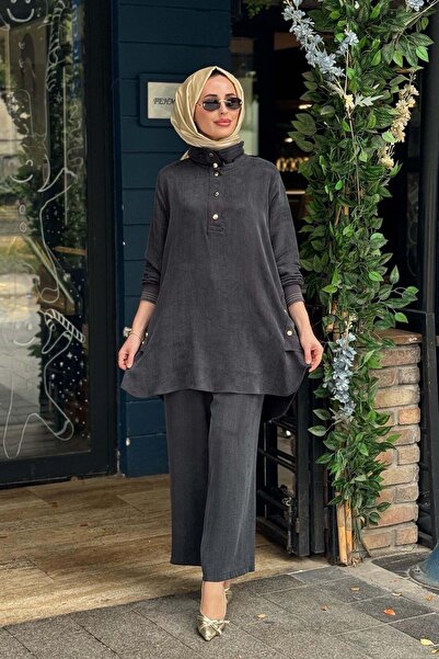 FUAT GÜRSEN FUAT GÜRŞEN Pantolonlu Takım 26Y-5305-1 Siyah