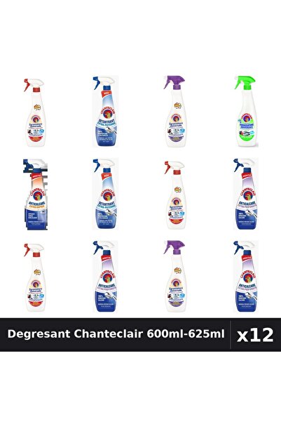 Chanteclair Set 12 Degresant Universal 600-625ml - Marsilia, Lavanda, Lămâie,...