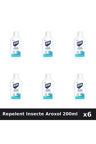 Aroxol Set 6 Loțiune Repelent Insecte 200ml - Protecție Eficientă Anti-Insect...