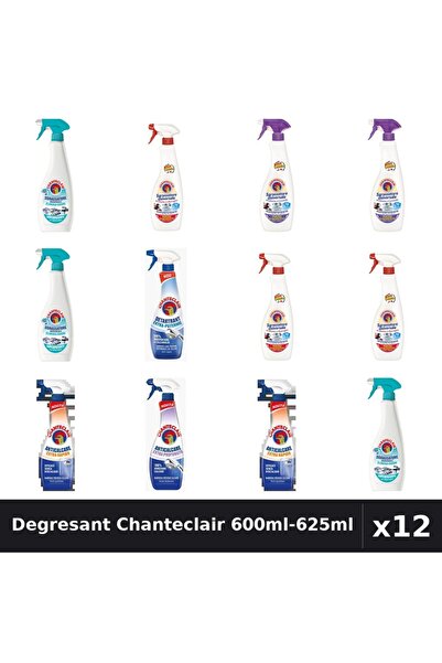 Chanteclair Set 12 Degresant Universal 600ml-625ml - Anti-Miros, Marsilia, Mo...