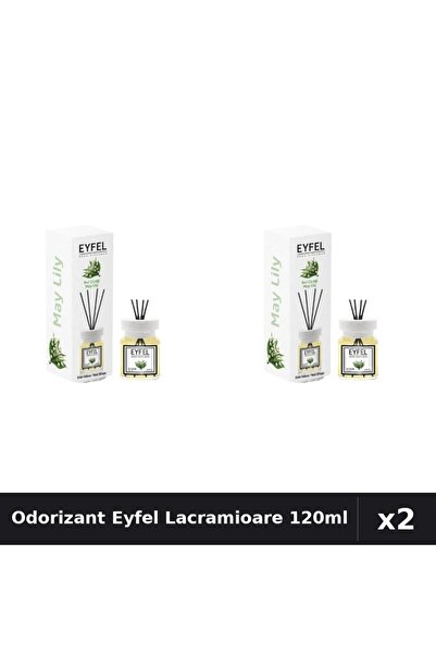 Eyfel Set 2 Odorizant Camera Betisoare Lacramioare 120ml - Parfum Intens
