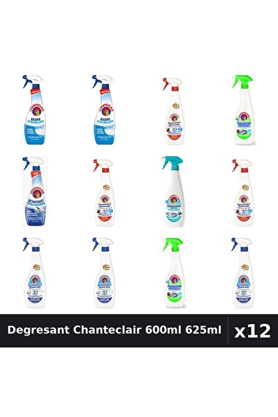 Chanteclair Set 12 Degresant Universal 600ml - 625ml - Marsilia, Lămâie, Bica...
