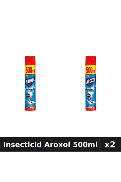 Aroxol Set 2 Spray Insecticid 500ml - Anti Gandaci, Tantari, Muste - Protecti...