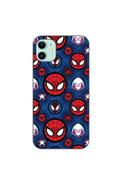 OEM Husa compatibila cu Apple iPhone 11 Silicon Gel Tpu Model Spiderman Face ...