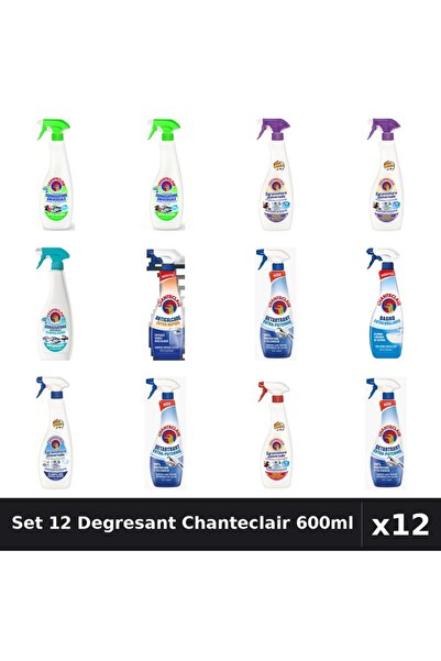 Chanteclair Set 12 Degresant Universal 600ml - Anti-Miros, Bicarbonat, Extra ...