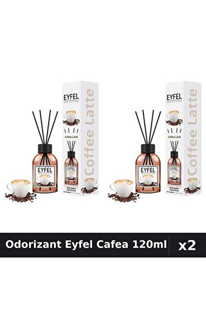 Eyfel Set 2 Odorizant Camera Betisoare Cafea 120ml - Parfum Intens