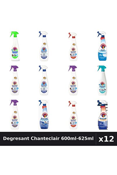 Chanteclair Pachet 12 Degresant Universal 600ml-625ml - 8 Arome, Anticalcar, ...