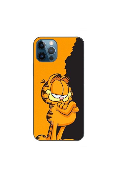 OEM Case compatible with Apple iPhone 12 Pro Max Silicon Gel Tpu Model Garfie...