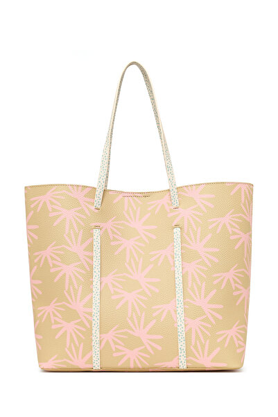 Derimod Women's Yellow Printed Shoulder Bag 26Sbd275926